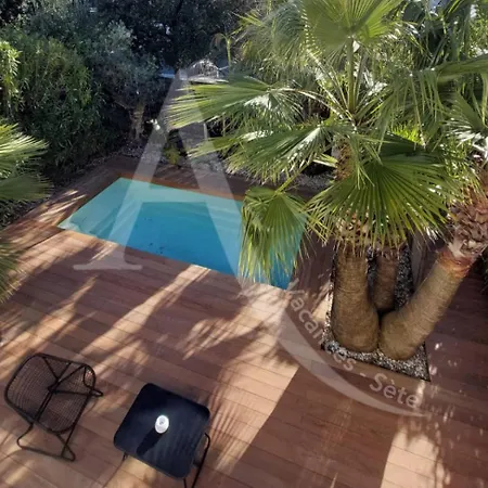 Super 6 Personnes Avec Piscine Et Climatisation A Cote Des Plages سُت
